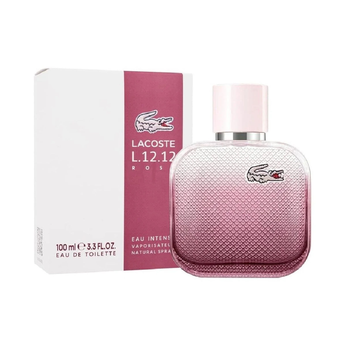 Lacoste L.12.12 Rose Eau Intense – Eau de Toilette Femme 100 ml