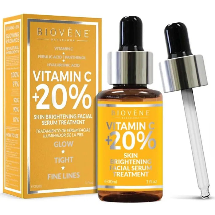 💎 Sérum éclat vitamine C 20% Biovene – Teint lumineux & peau lissée 30 ml